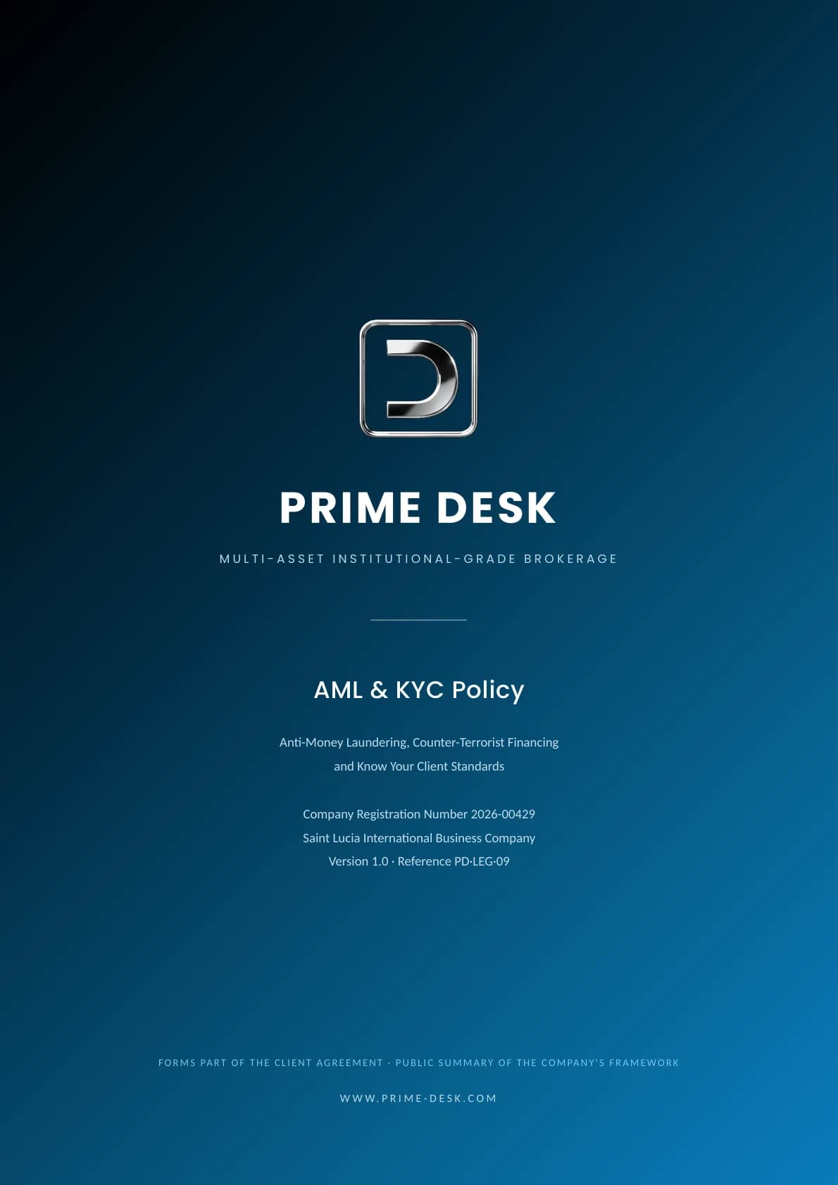 AML & KYC Policy cover