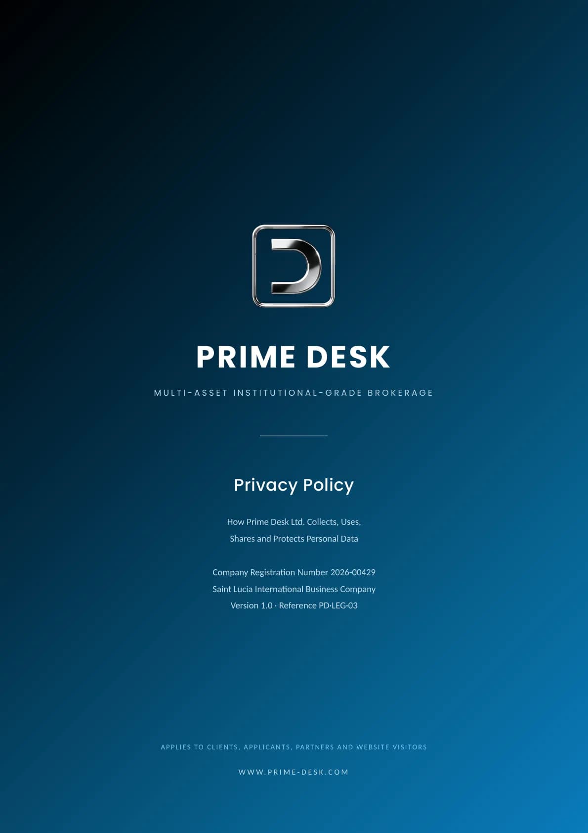 Privacy Policy cover